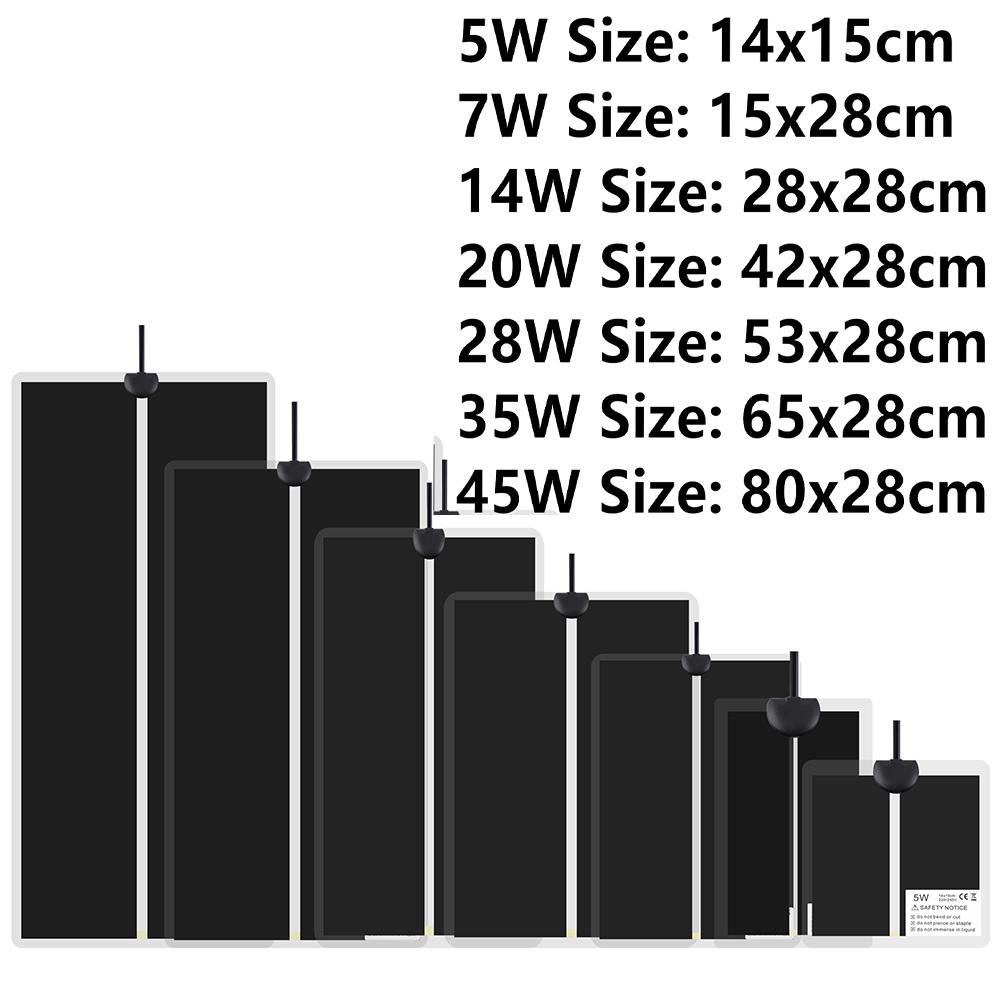 Rooting Gel Clone - Zaailing Verwarming Mat 5-45 W Waterdichte