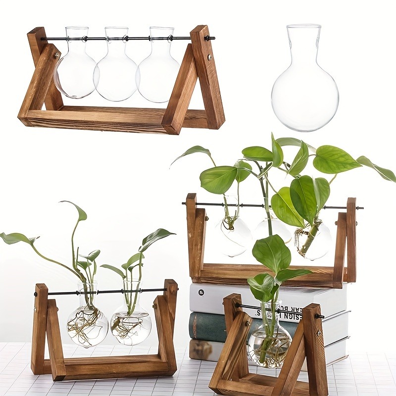 Propagation Station Vase - Tafelblad Glazen Planter Voortplanting Station Hydrocultuur