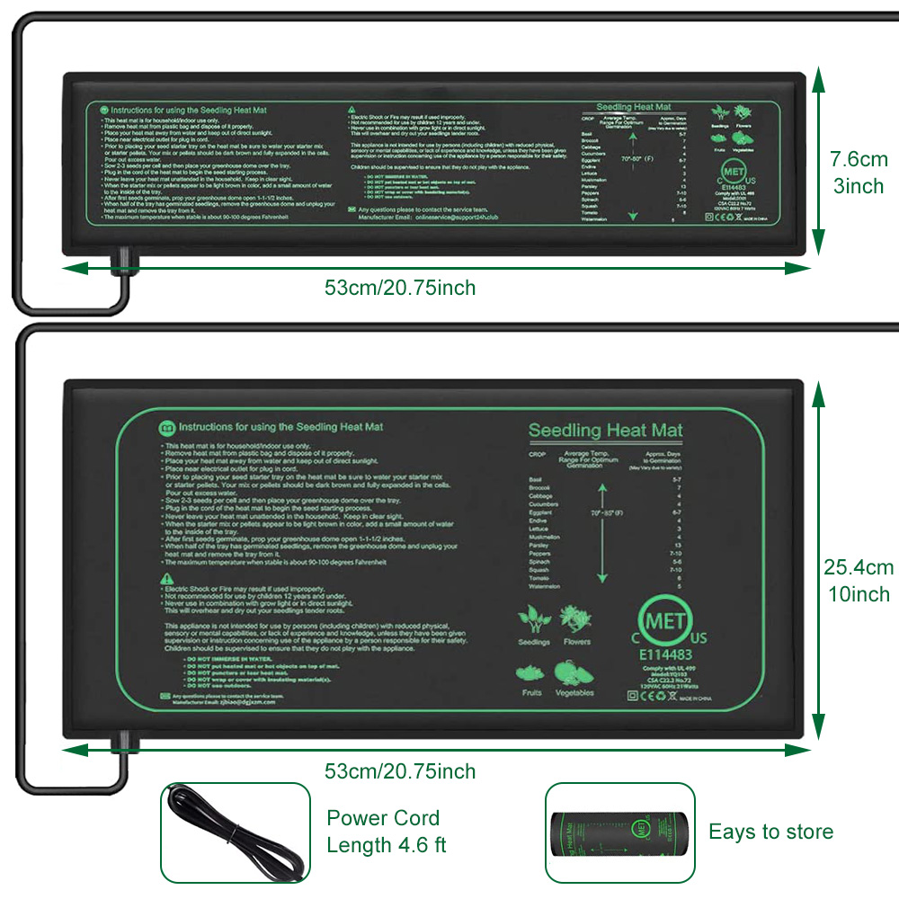10/25/50CM Zaailing Warmtemat  - Rooting Gel Clone recensie en prijs