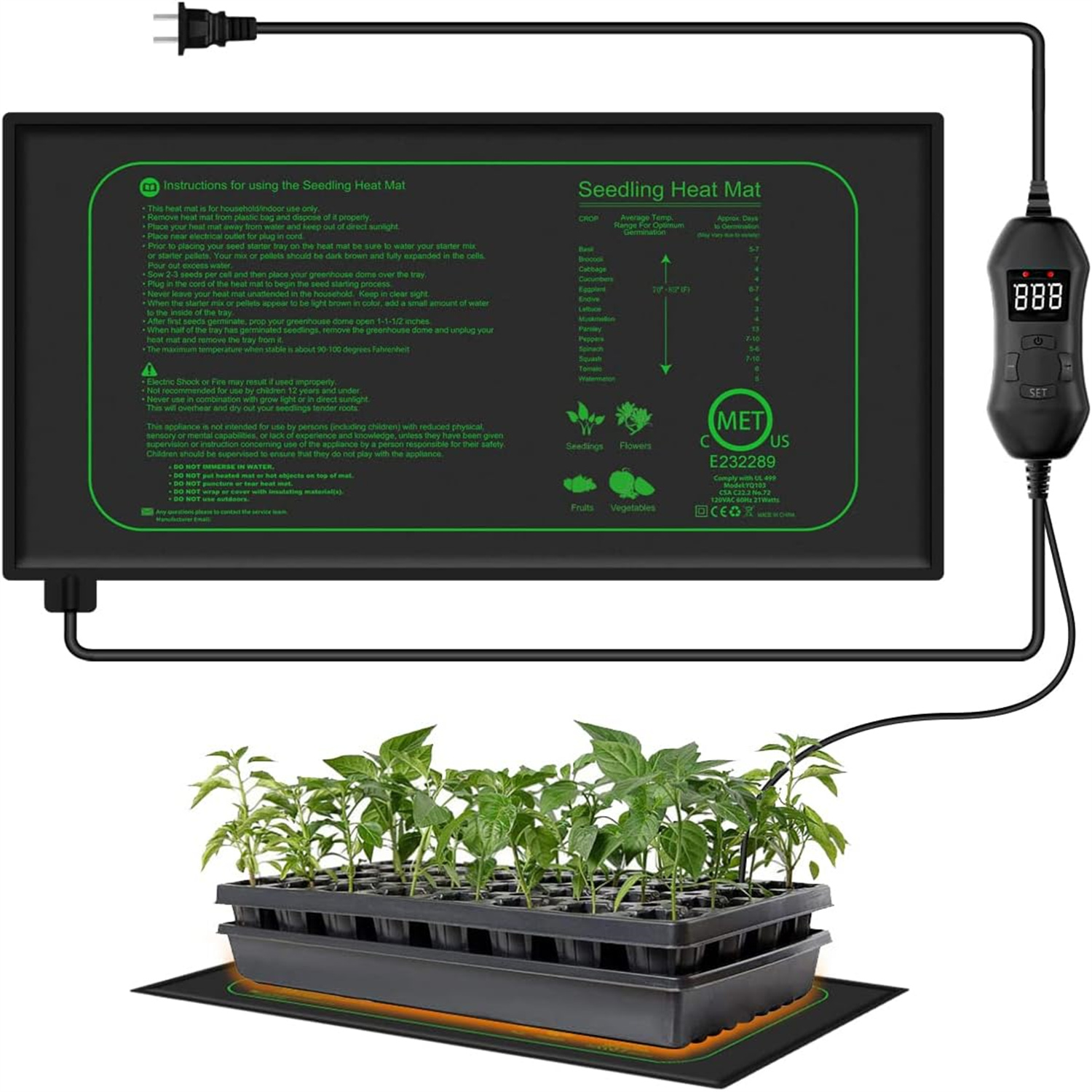 Zaailing Warmte Mat Met Digita - Rooting Gel Clone recensie en prijs