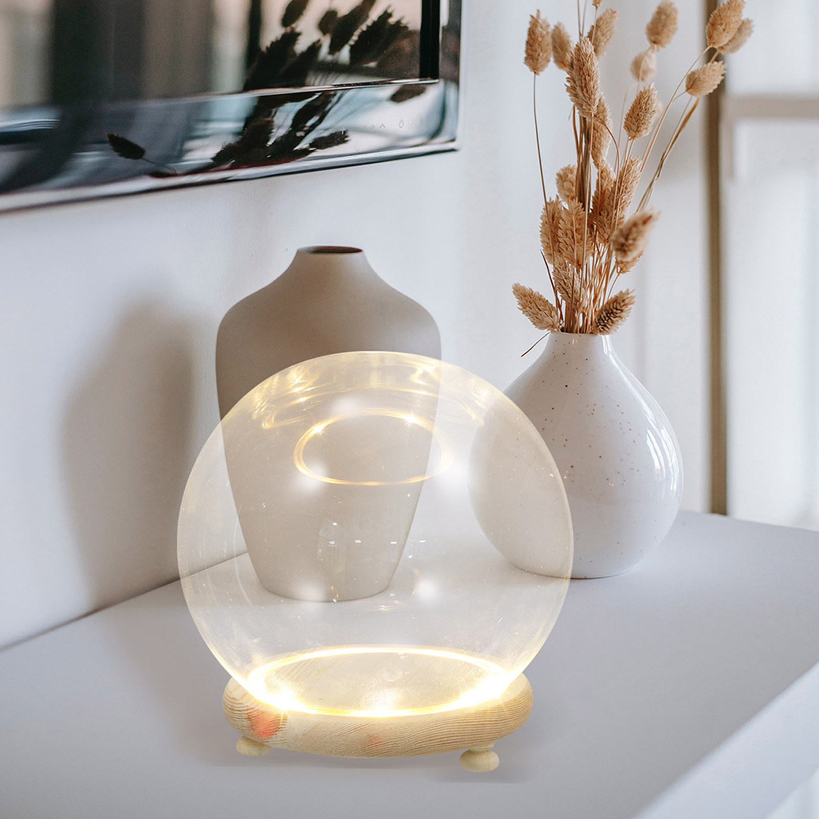 Glazen koepelvormige displayka - Plastic Dome Clear recensie en prijs