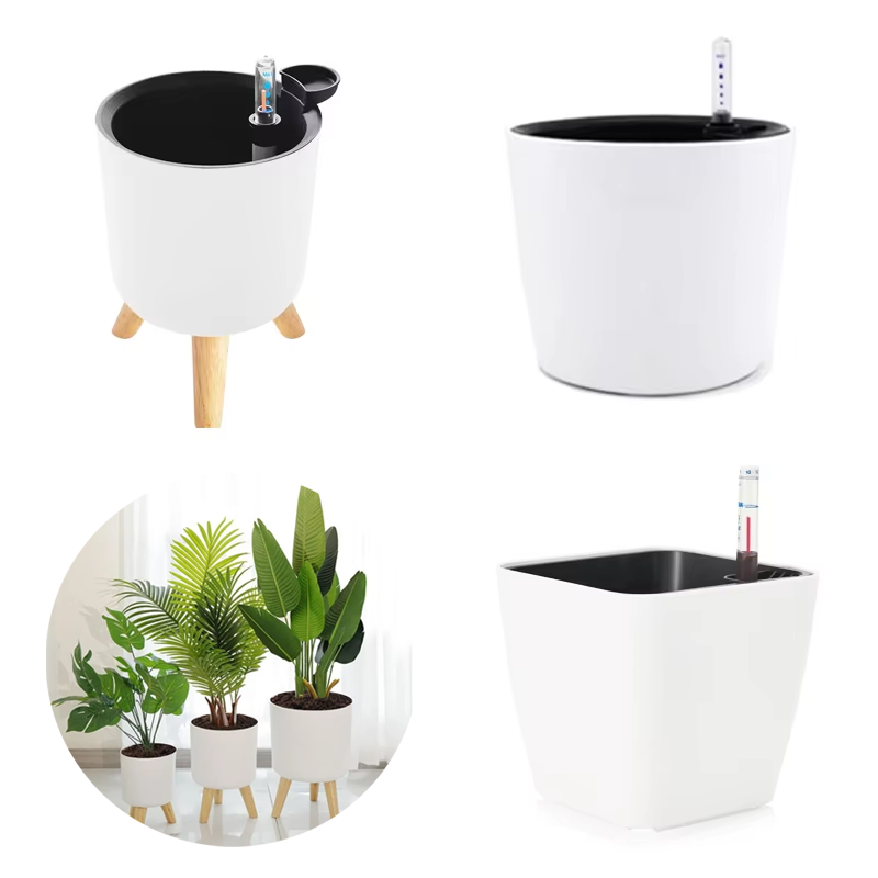 1PC Indoor Plastic Bloempot Ze - Self Watering Insert recensie en prijs