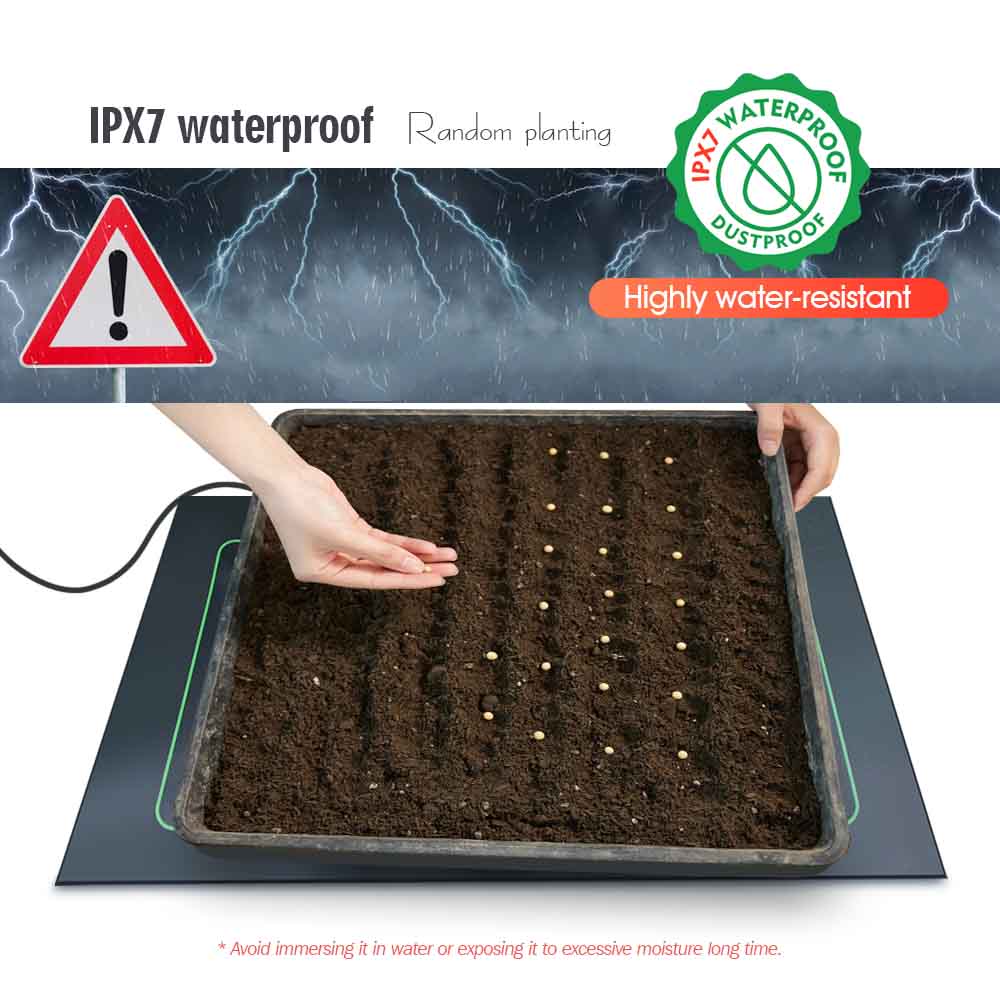 7-100W Planten Verwarmingskuss - Heat Mat Seedling recensie en prijs