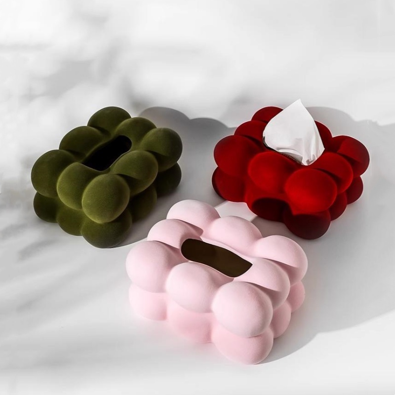 Gevlokt Tissue Box Geometrisch - Agar Tissue Culture recensie en prijs
