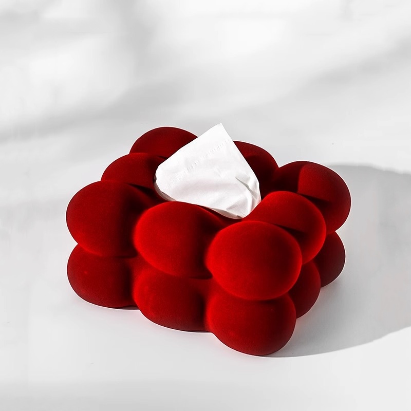 Gevlokt Tissue Box Geometrisch - Agar Tissue Culture recensie en prijs