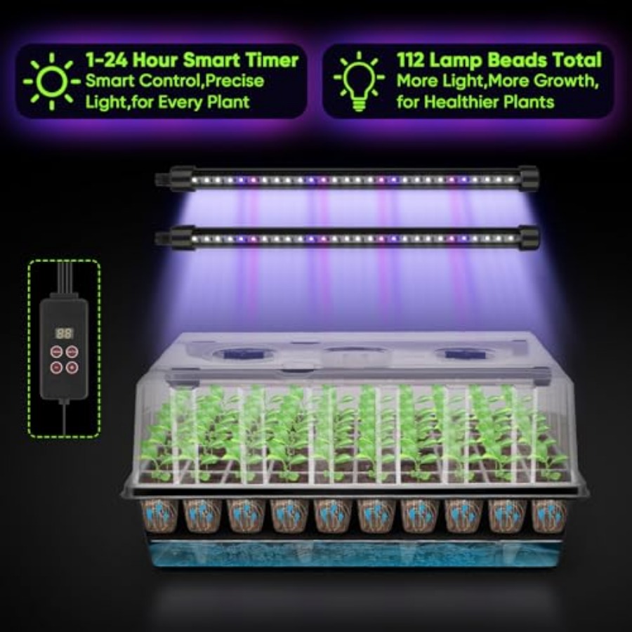120-cellige zelfwatergevende z - Humidity Dome Kit recensie en prijs