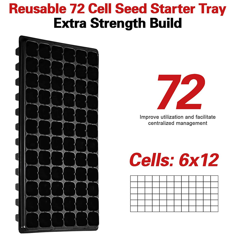 Starter 10 Pack Zaadbak, 72 Ce - Propagation Tray 72 recensie en prijs