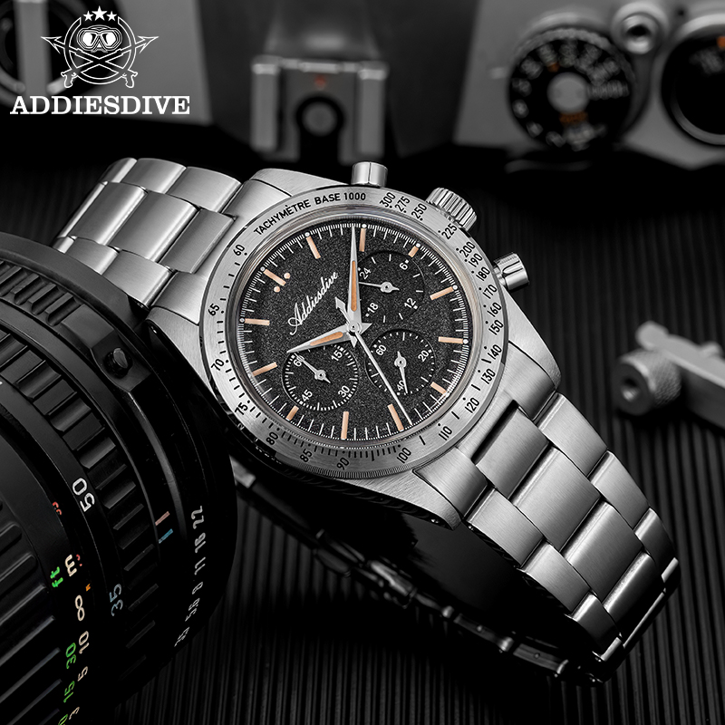 ADDIESDIVE 0S20 Chronograaf Qu - Plastic Dome Clear recensie en prijs