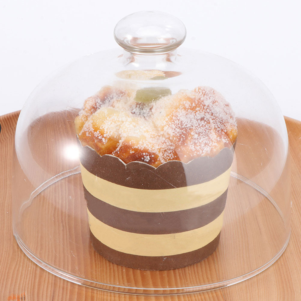 2 Stuks Transparant Glas Cake  - Plastic Dome Clear recensie en prijs