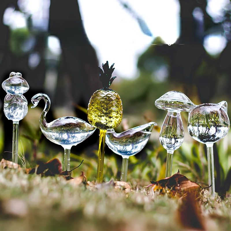 Creatieve glazen plantenbloeme - Self Watering Insert recensie en prijs