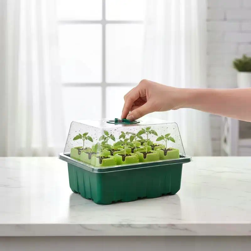 Zaaitray met vochtigheidskoepe - Humidity Dome Kit recensie en prijs