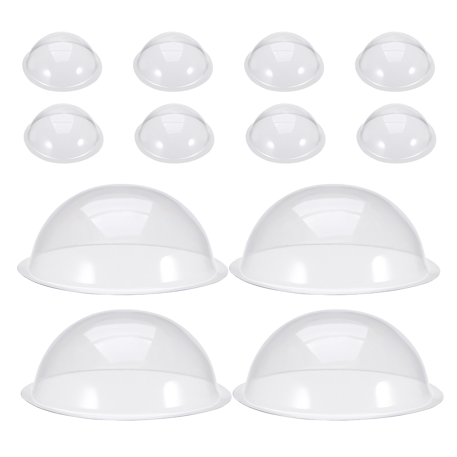 12 stuks doorzichtige, vulbare - Plastic Dome Clear recensie en prijs