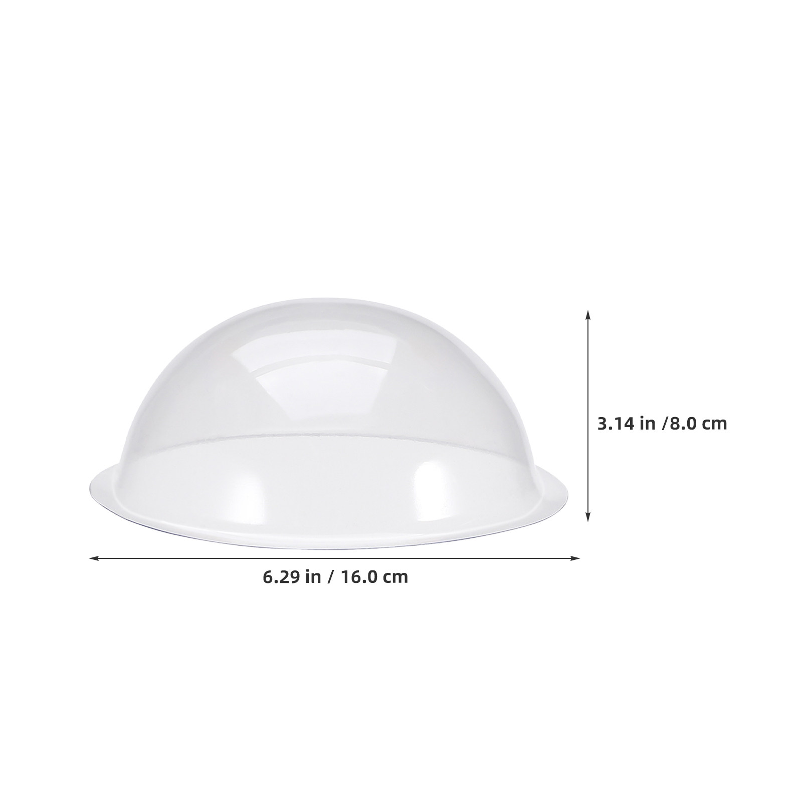 12 stuks doorzichtige, vulbare - Plastic Dome Clear recensie en prijs
