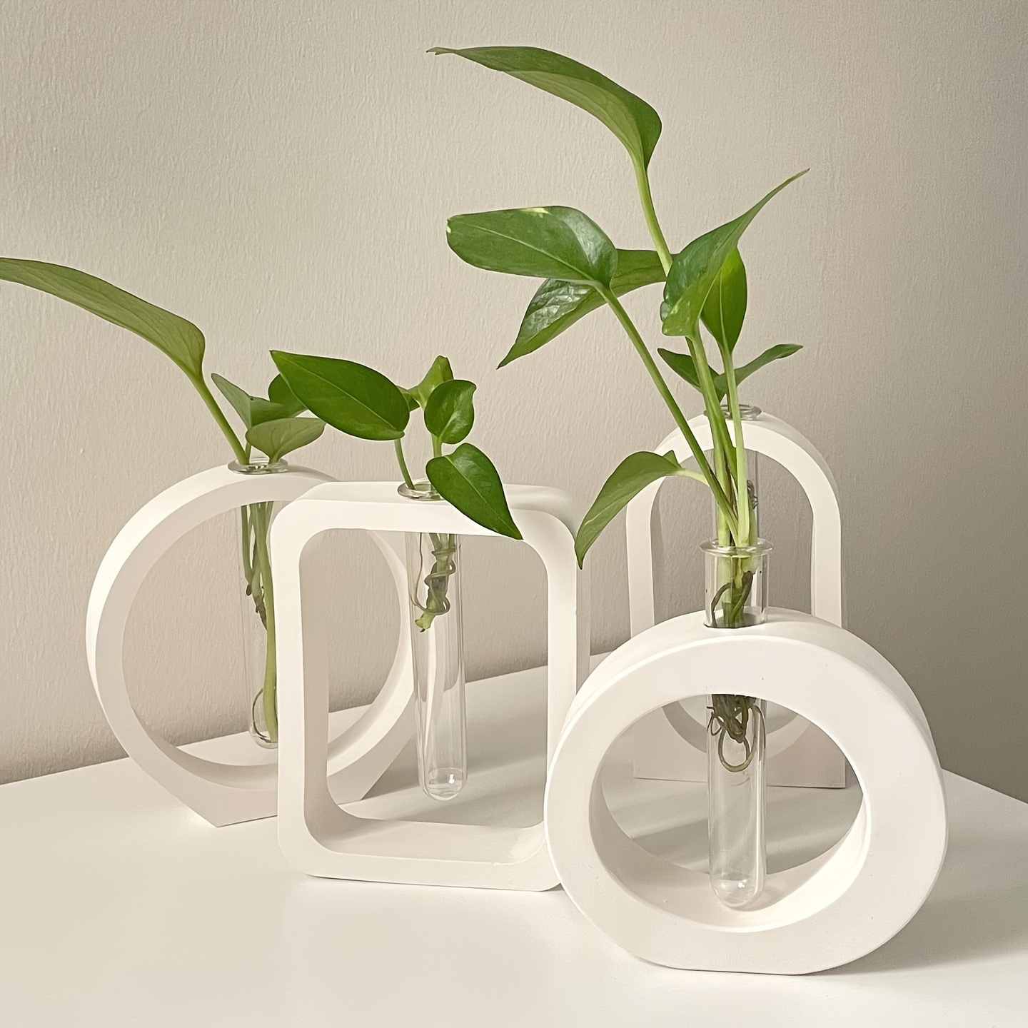 4 Stuks Bloemenvaas Siliconen  - Propagation Station Vase recensie en prijs